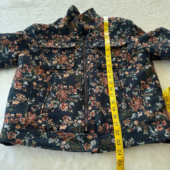 Blank NYC Women’s Tapestry Flight Bomber Jacket - Picture 8 of 8